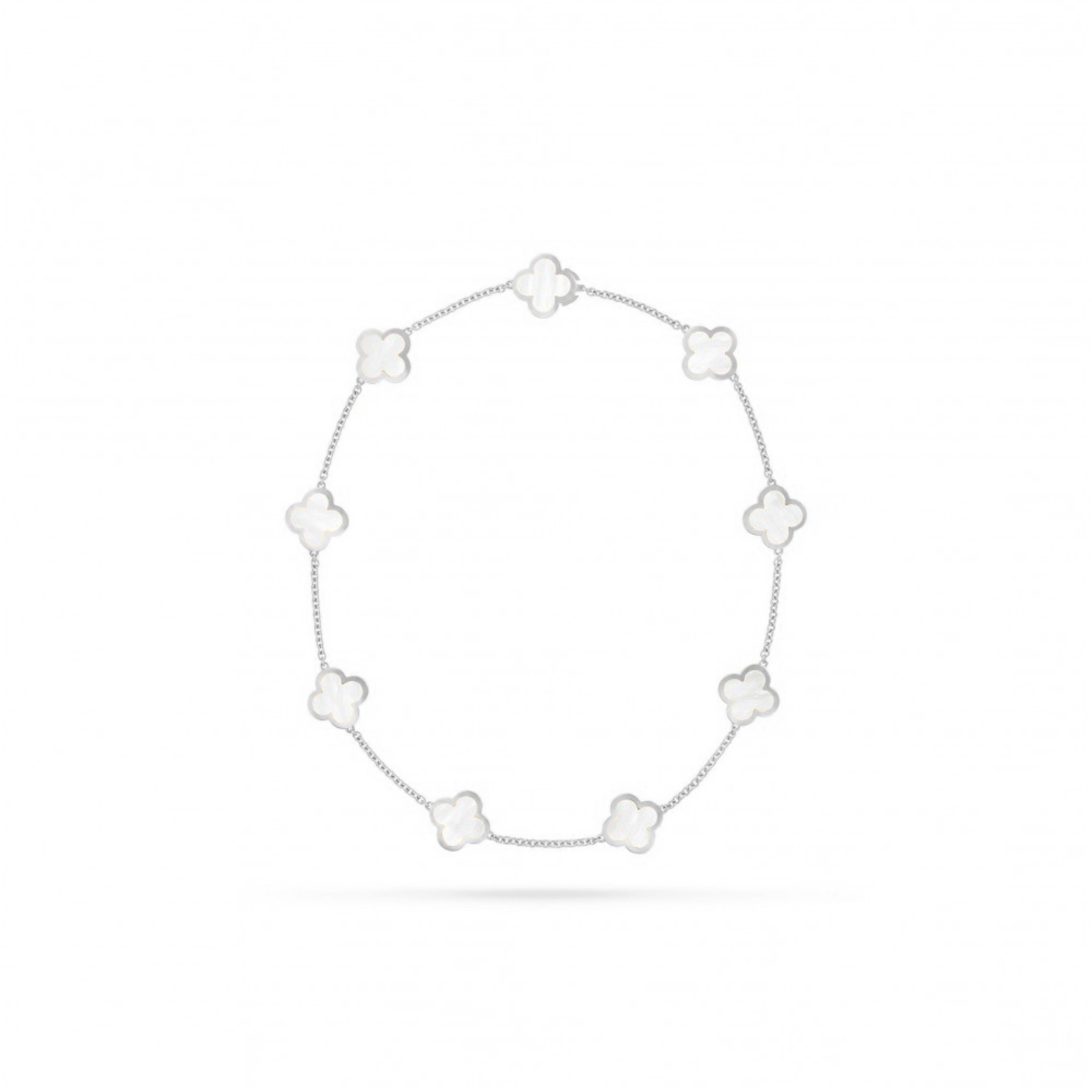 VAN CLEEF ARPELS PURE ALHAMBRA NECKLACE, 9 MOTIFS 674520